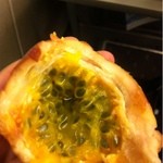 京 上賀茂 御料理秋山 - パッションフルーツはフレッシュで美味い。