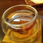 中国麺飯 勇 - 食後に出てくるお茶