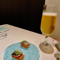 なかがわ - 秋刀魚とドライトマトのブルスケッタ