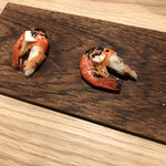 吉花 - ものすごく味の濃い海老。身はしっとり。