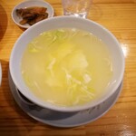 中国料理 沙流川 - 卵スープ