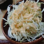 串カツ えびす - きゃべつ