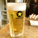 秋元屋 - 生ビール　530円