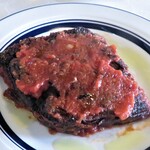 トラットリア メータ - 秋ナスとモッツァレラとトマトの重ね焼き