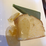 心晴 - ＋100円のケーキセット
      抹茶テリーヌとパウンドケーキジャム添え
      NICE C.P ◎