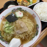 おかだうどん - ラーメン定食♪