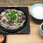 미야자키 쇠고기 콩나물 철판