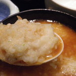 三ツ矢堂製麺 - つけ汁雑炊！最高の旨さでした(*´ー`)