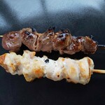 日本一 - 料理写真:ひね串塩味と砂肝