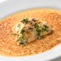 真鯛のシャンパンクリームソース