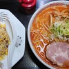 札幌ラーメン 味来 - 「Bセット(辛口ラーメン みそ＋ミニチャーハン)」①