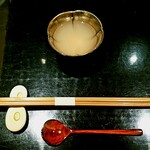 にい留 - 北寄貝のスープ