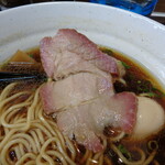 中華そば さわ - 吊るしのチャーシュー