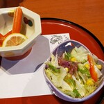岡山甲羅本店 - カニ酢の物