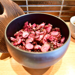 日本橋 天丼 金子半之助 - 柴漬け