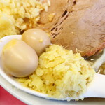 ラーメン二郎 - ショウガ半分