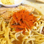 ラーメン二郎 - 一味投下～♪