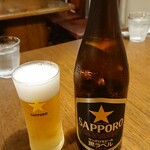レストラン　むらやま亭 - 瓶ビール・サッポロ黒ラベル