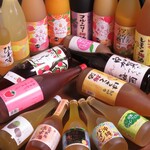 Chi-Zu To Oniku No Koshitsu Baru Kureiji Guriru - 40種以上の果実酒を取り揃えています
