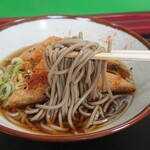 Tachigui dokoro soba udon bonchi - 麺上げ