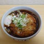 山野草 - 特上かき揚げ玉子そば♪