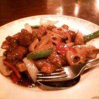 状元樓 横浜中華街本店 - 黒酢入りスブタ1900en