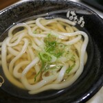 はなまるうどん  - （2020/9月）（温）かけうどん（小）