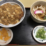 角源  - 上かつ丼（小うどん付）