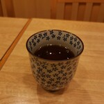 とんかつ 明石 - 食後のお茶