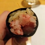 鮓 きずな - トロタク巻き