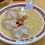 双喜紋 - ラーメンはニンニク・辛味アリアリのネギ抜き
      の超コッテリ仕様