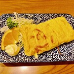 四ツ屋食堂 - 紅ショウガ卵焼き❤︎