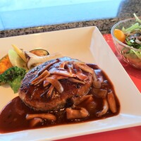 ホテルオークラレストラン名古屋 鉄板焼 さざんか - ハンバーグ定食