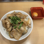 餃子の大勝軒 - 半パワー丼（290円）税込【令和2年10月22日撮影】