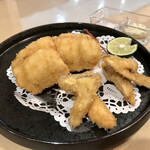 洋食屋 ふじ家 - 淡路産 活ハモと松茸のフライ