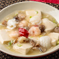 海の幸と豆腐の煮込み