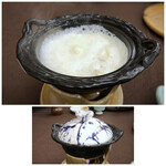 御花 - ◆炭酸豆腐(湯葉）、海苔醤油