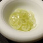 祇園 呂色 - シャインマスカット レモン、生姜コンフィ