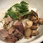 鴨出汁中華蕎麦 麺屋yoshiki - 鴨と松茸の塩そば