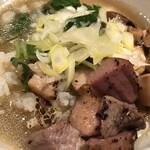 鴨出汁中華蕎麦 麺屋yoshiki - 鴨と松茸の塩そば