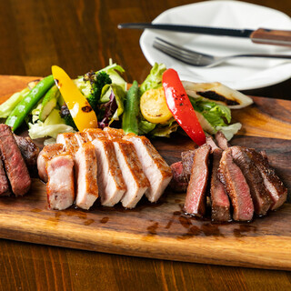 "Assorted aged meat" that locks in the flavor through dry aging