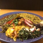 カレー独歩ちゃん - この角度から見てもいいですね。