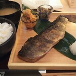 Heianchou Sentoumae Shokudou Gyogyogyo - 本日の干物定食(縞ホッケ)