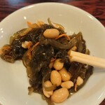 大連食府 - 料理写真:お通しですよ、豆!まめー!