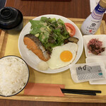 Roiyaru Hosuto - 朝の和定食　690円