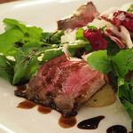 リストランテ　ディ・カナレット - 牛サーロインのタリアータ、バルサミコソース