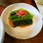 小青島 - セットの青菜