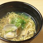 Ramen with lots of sea bream and clams