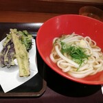 Udon Tsurukoshi - かけうどんと天盛り