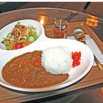 谷町六丁目 道勝cafe - 神戸牛すじカレー
